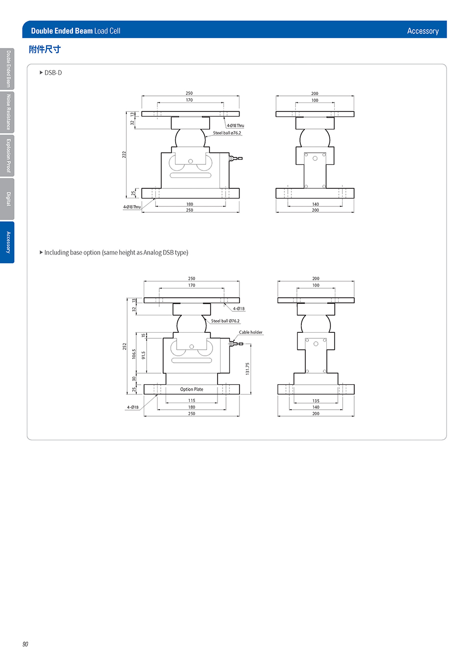 DSB-D 数字双剪切梁式传感器(图2)